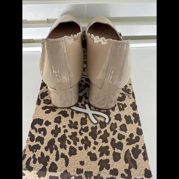 Tuckernuck French Sole fs ny Wave Beige Patent Heels Shoes $215 - Picture 5 of 7